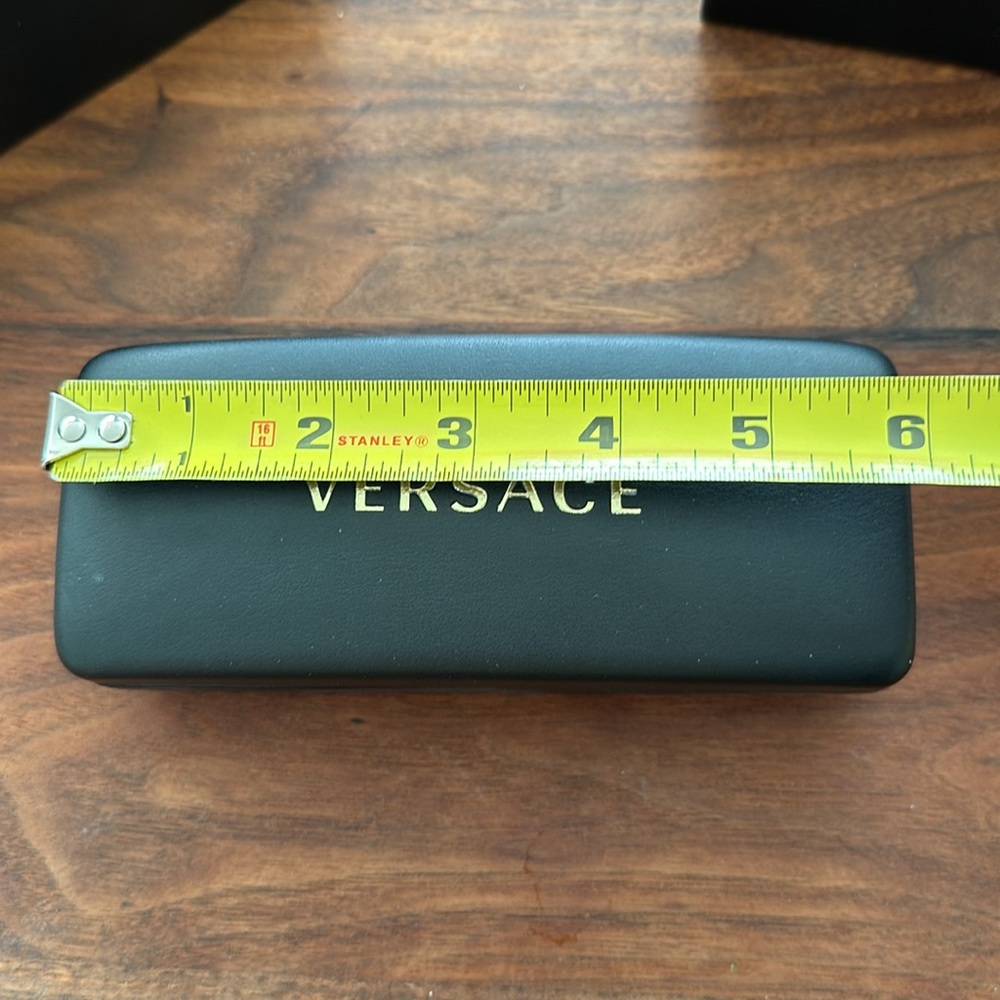 Authentic Versace Glasses Case Only (w/ outerbox, booklet and og cleaning cloth) - Picture 2 of 6